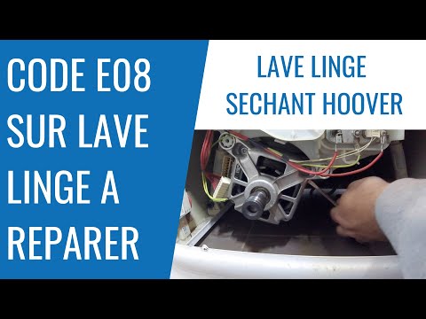 Broken down washing machine: The tachometer.