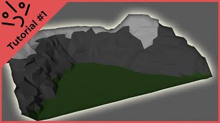 How to make Low Poly Terrain | Blender 2.8 Tutorial
