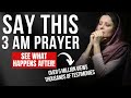 How to pray when you wake up at 3am  powerful protection prayer christian motivation