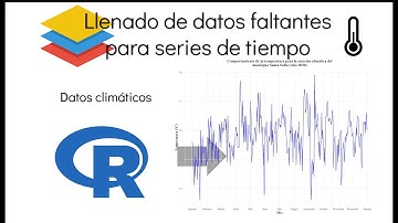 Imputación de datos faltantes para series de tiempo - Tutorial en R #RStudio