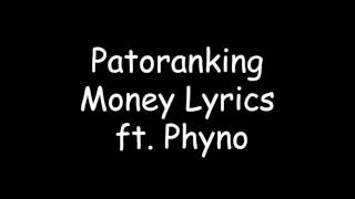 Patoranking - Money Ft. Phyno ( Video Official Lyrics)