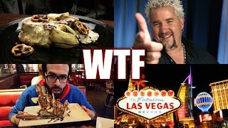 WTF: Guy Fieri Cheesecake Challenge in Las Vegas | FreakEating Weird Foods