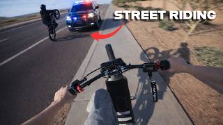 I Took My Mini Surron On The Street...