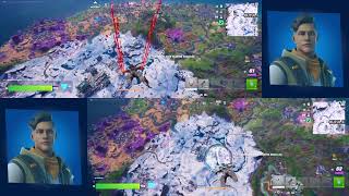Fortnite buz kralı 2kişilik split screen yeni