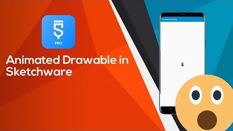 Animated Drawable in Sketchware Pro | How to create Animated Drawable in Sketchware Pro