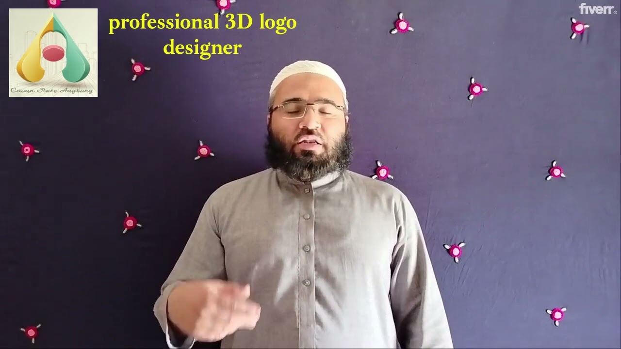 3 I will do a unique 3d and minimalist logo design with fast delivery in 24 hours