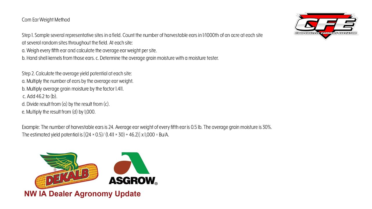 Usda Corn Yield Estimates Usda Corn Yield Estimates