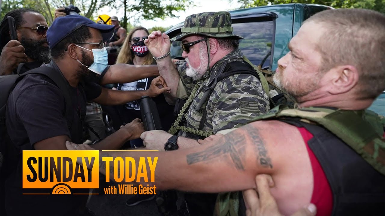 Violent Clash Breaks Out At Confederate Memorial In Georgia | Sunday TODAY