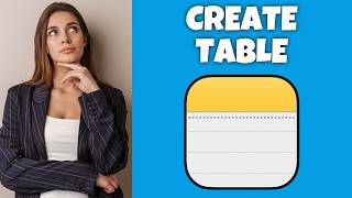 How To Create A Table On Notes App (Mac) | Step By Step Guide - Notes App Tutorial How To Edit Tables On Notes App Step By Step Guide Apple Notes Tutorial
