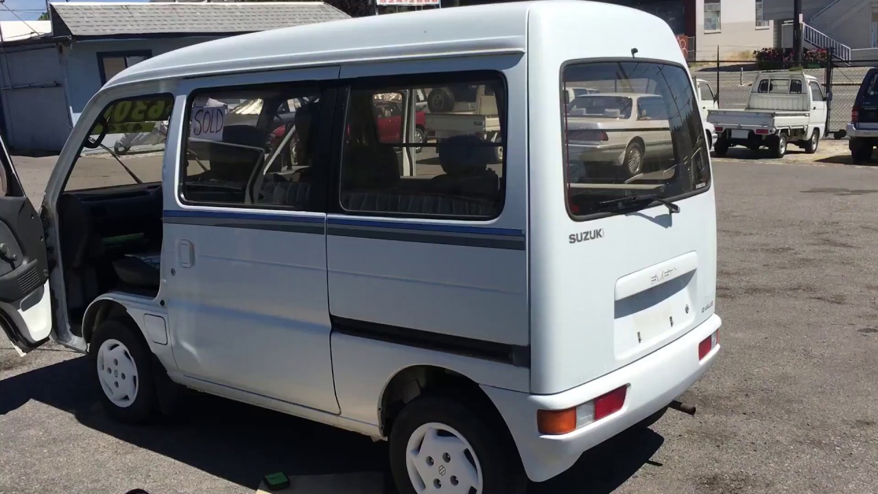 Suzuki Every 1992 AWD And RWD Manual Low Mileage YouTube
