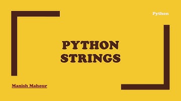 Python - Strings (Initialize, Replace, Slice, Print, Strip, Split, Case Change Iterate etc.)
