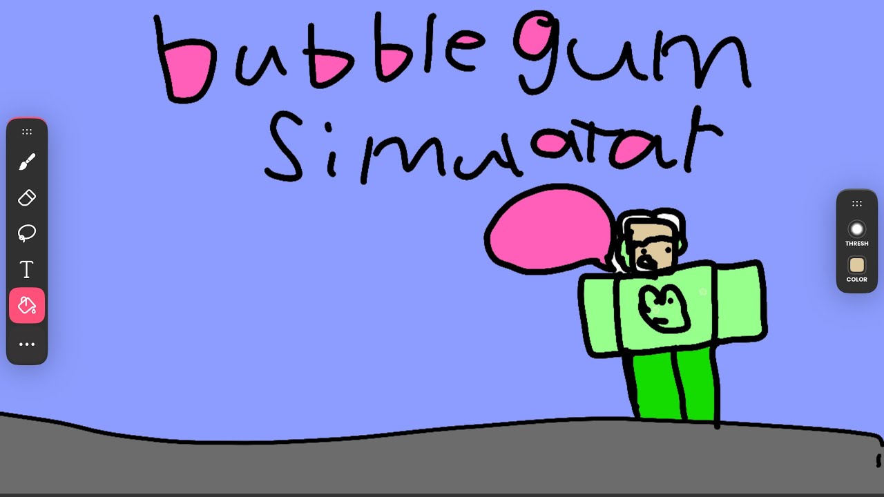 I played bubble gum simulator (ft shuckle