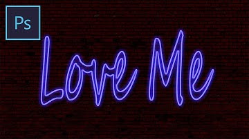 How To Make a Neon Text Effect In Photoshop
