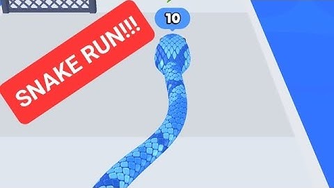 Most Satisfying Mobile Game - SNAKE RUN RACE 3D RUNNING GAME