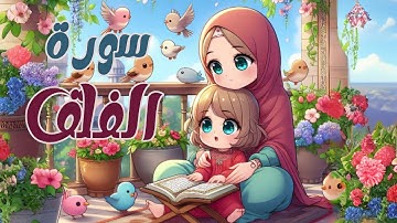سورة الفلق للاطفال | أفضل طرق حفظ وتعلم القرآن الكريم للأطفال | حفظ سورة الفلق _Quran for kids