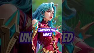 Underrated tanks #ml #mlbb #shorts #mobilelegends #infomlbb