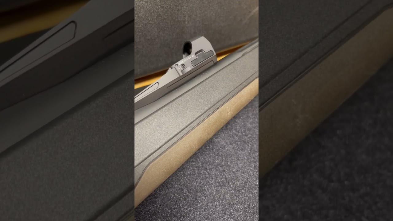 Bar MK3 modele BLACKBROWN avec le point rouge Kite K1 de chez Kite Optics