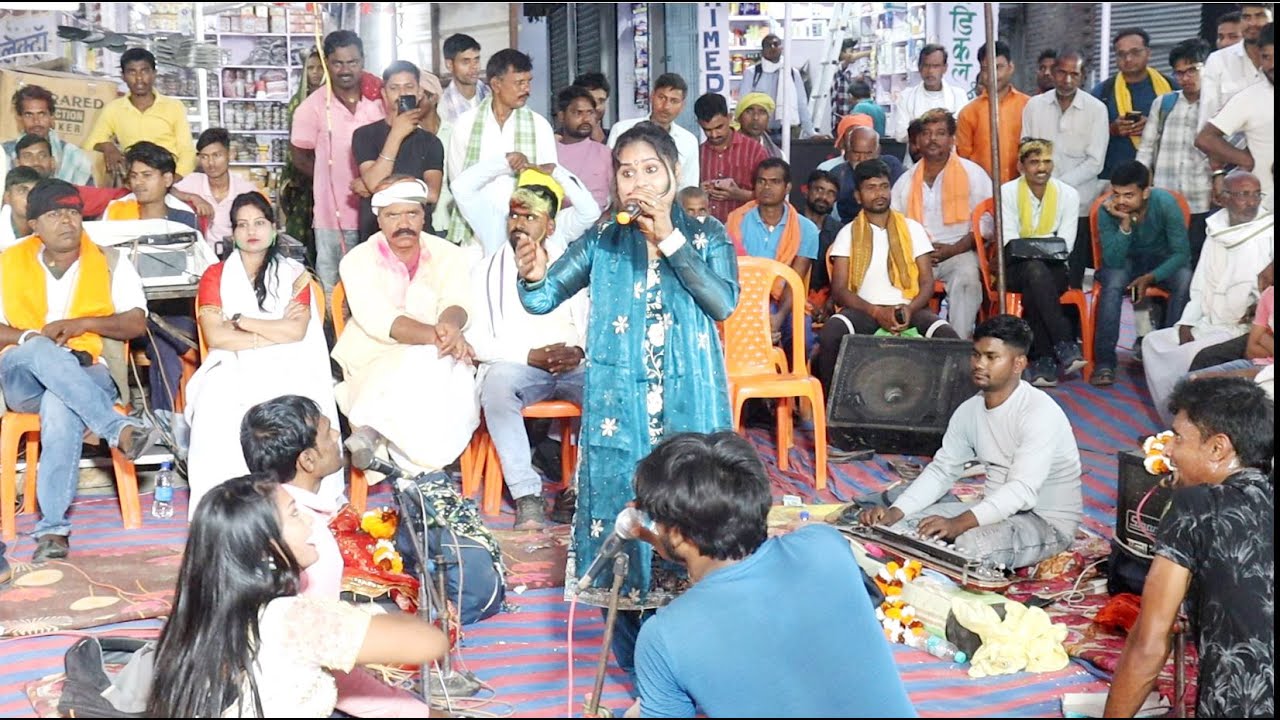 #Holisongs |दस हजार के भीड़ में पूजा पाण्डेय लेडिस होकर भी व्यास श्याम बबुआ को रेल दिया |रात कोचस में