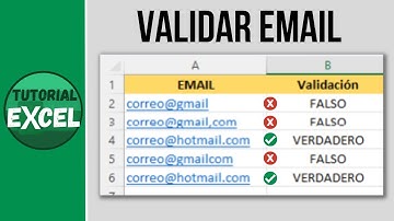 Validar email o correos electrónicos en Excel 📧