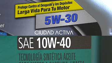 ¿Qué ocurre si utilizo 10w40 en lugar de 5w30?