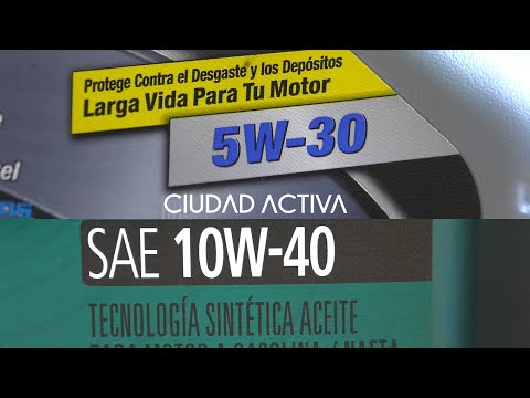 Video: ¿Cuál es la diferencia entre aceite 10w 30 y 10w 40?