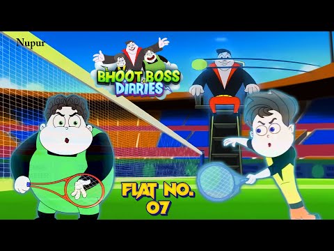 Thakela और Pakela का Tennis Competition 🏓 I Moral Stories For Kids I Bhoot Boss Diaries