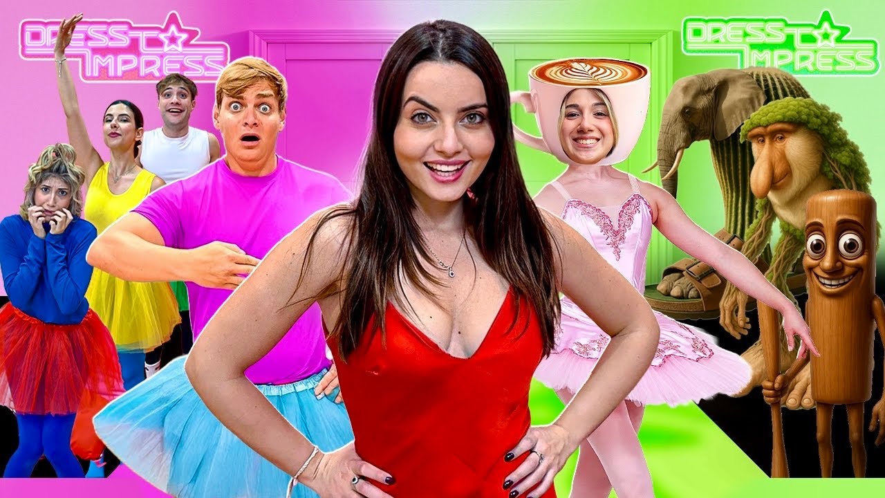 IL FILM DI GIOCHIAMO A DRESS TO IMPRESS NELLA VITA REALE DI DANI E ROBBI E TUTTI I NOSTRI AMICI!