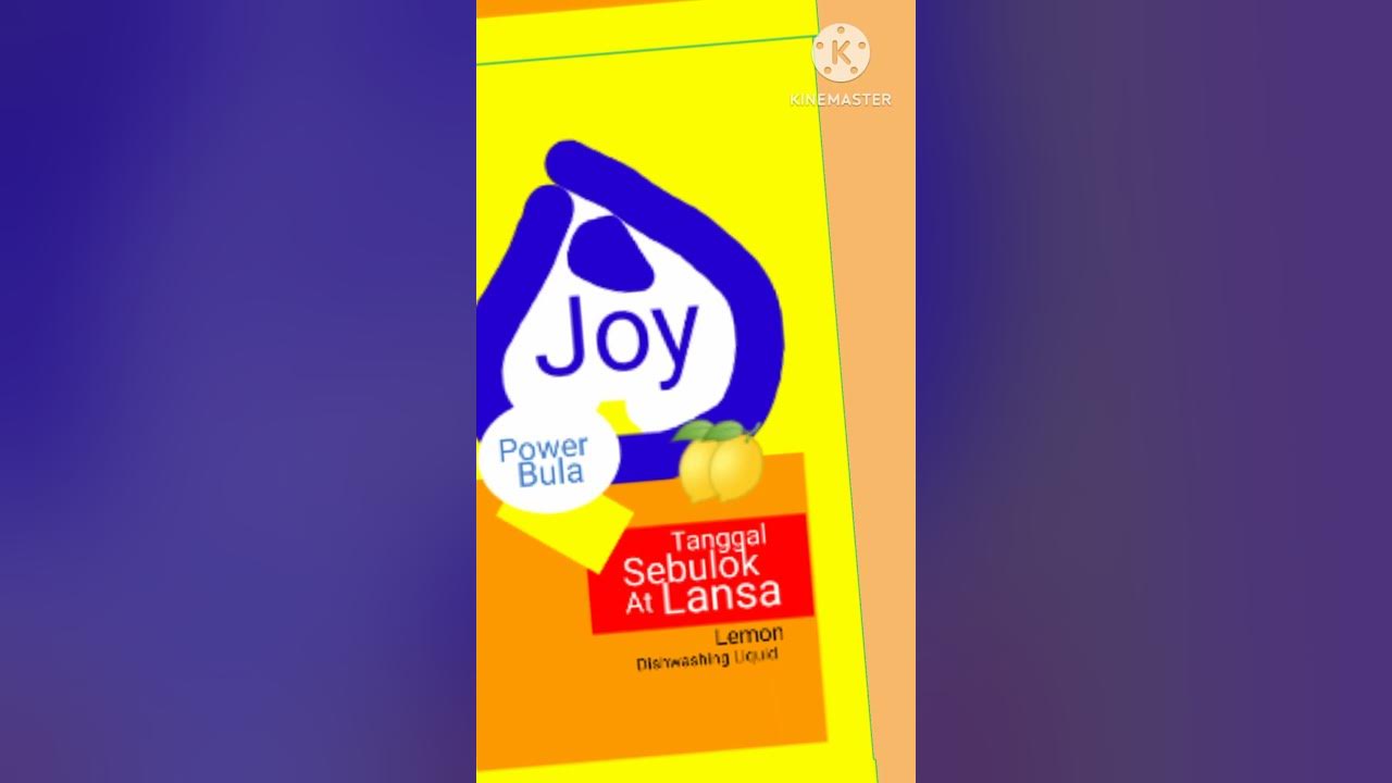 JOY lemon dishwashing liquid