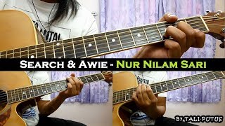 Search & Awie - Nur Nilam Sari (Instrumental/Full Acoustic/Guitar Cover) chords