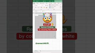 Remove gridlines || excel tricks || exceltutorial || #exceltricks #exceltips #exceltutorial #explore