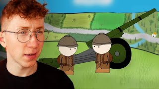 Patterrz Reacts to "WW2 - OverSimplified"