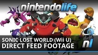 Sonic Lost World (Wii U) Direct Feed Footage