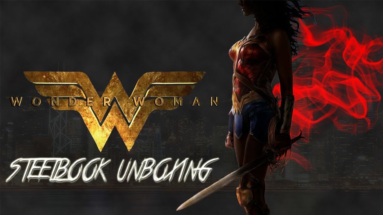 Wonder Woman (2017) HMV Exclusive Blu-Ray, Blu-Ray 3D Steelbook Unboxing | Bluraymadness