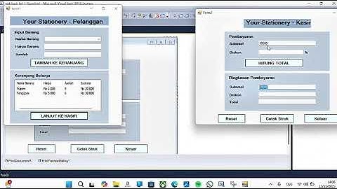 kelompok 1 - Aplikasi Kasir - Visual Basic 2010