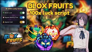 😈 Blox Fruits 100X Luck Script 2026 _ Safe, Keyless & Free Mythical Fruits!
