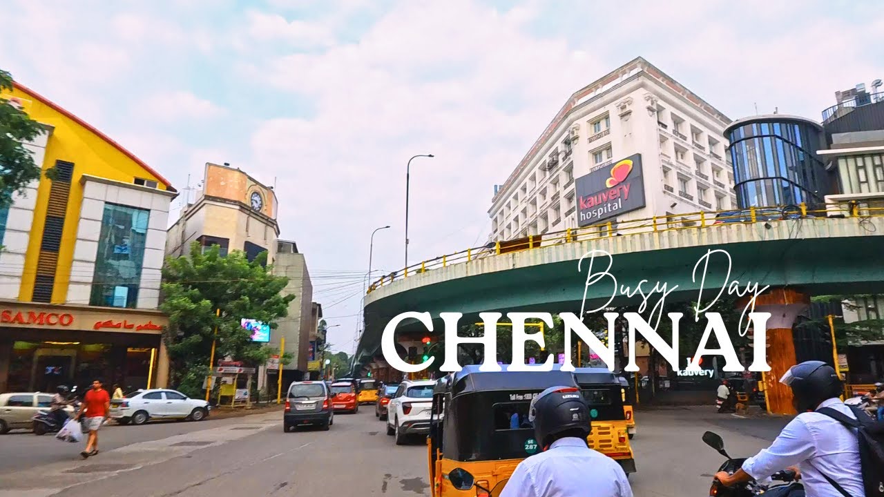 Chennai Busy Roads | Alwarpet to Royapettah – Driving Tour [4K]