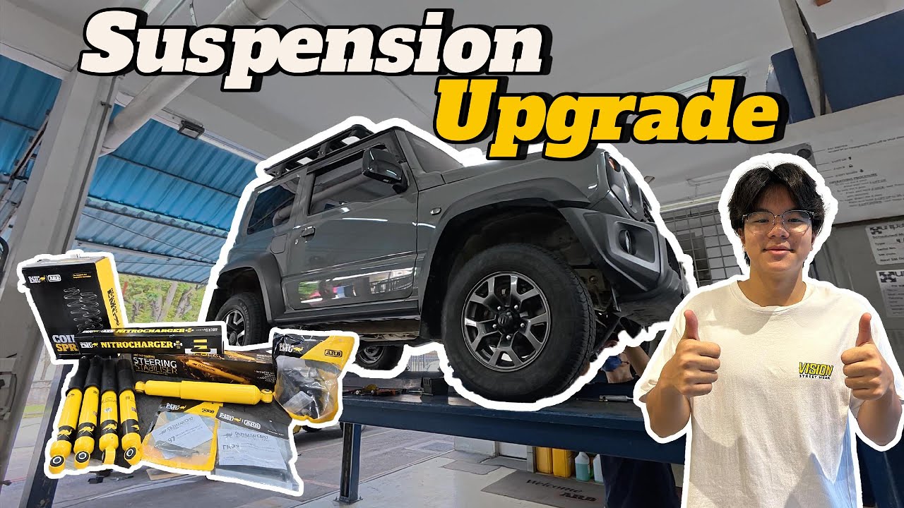 Заставляю свой Jimny ездить как никогда раньше | Установка подвески OME