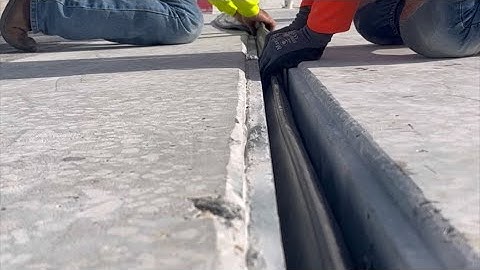 How to install Bridge Expansion Joint. Easy step-by-step video.