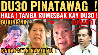 DUTERTE PINATAWAG NA! NAGSALITA NA ANG AGENT! PBBM BUKING!? ROMUALDEZ RUMESBAK NA!