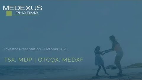 Medexus Pharmaceuticals (TSX: MDP | OTCQX: MEDXF) Webcast | Planet MicroCap Showcase: TORONTO 2025