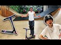 GAME OF SCOOT ON THE WORLDS WEIRDEST SCOOTER !!!!