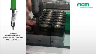 Atornillador automatico para llegar en el interior de agujeros - YouTube