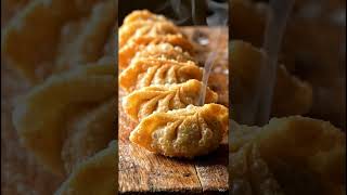 😋crispy momo🤤