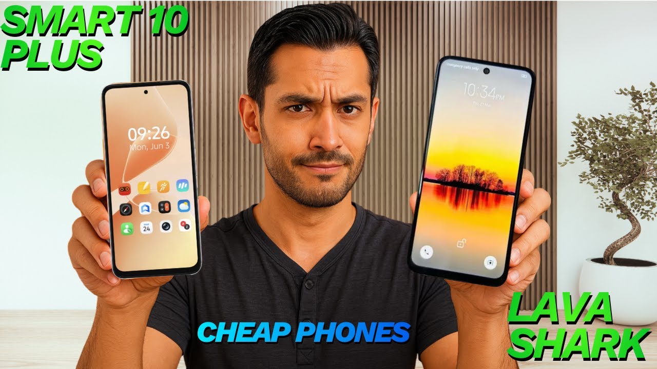 Lava Shark vs Infinix Smart 10 Plus | Full Comparison 🔥 Which One is Better?