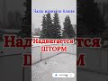 Аляска НАДВИГАЕТСЯ ШТОРМ Анкоридж США экстренный выпуск