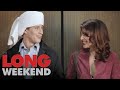 'Elevator Fart: Part Two' Scene | The Long Weekend