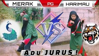 Pertarungan Jurus Binatang (Merak vs Harimau/Macan) | Aksi Beladiri Wanita Muslimah