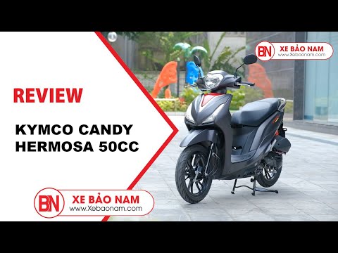 Video XE MÁY 50CC KYMCO CANDY HERMOSA CHÍNH HÃNG KYMCO ► Giá... - youtube
