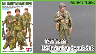 [REVIEW & TECHNIC] 타미야 신제품! 1/35 US Infantry Scout Set 도색 작업기 (Tamiya 35379)