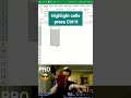 The MOST Annoying Excel Problem SOLVED in 2 Seconds #shorts